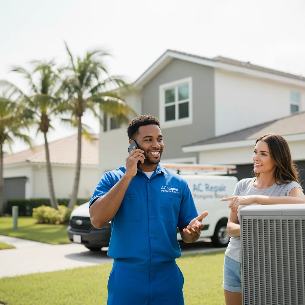 AC Repair Pompano Beach customer support in Wooton